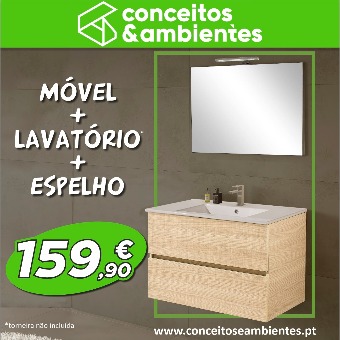 Móvel + Lavatório + Espelho