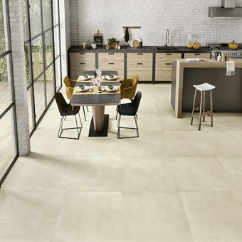 Pavimento Arise White 80X80 Ret Com