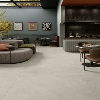 Pavimento Concept Light Grey 90x90 CT3 NR Com