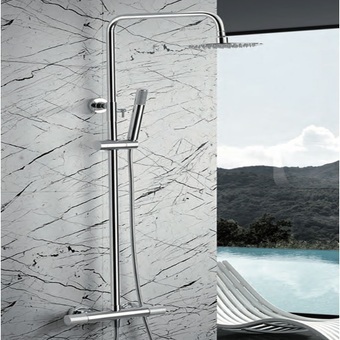 Conjunto Duche Kent Termostático Cromo IM-BTK017